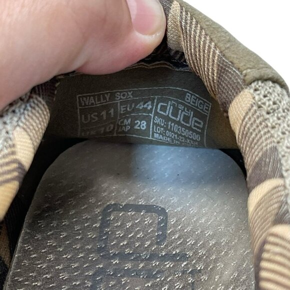 Hey Dude Mens Wally Sox Slip On Loafers Shoes Comfortable Light Minimalist Sz 11 - Picture 8 of 10